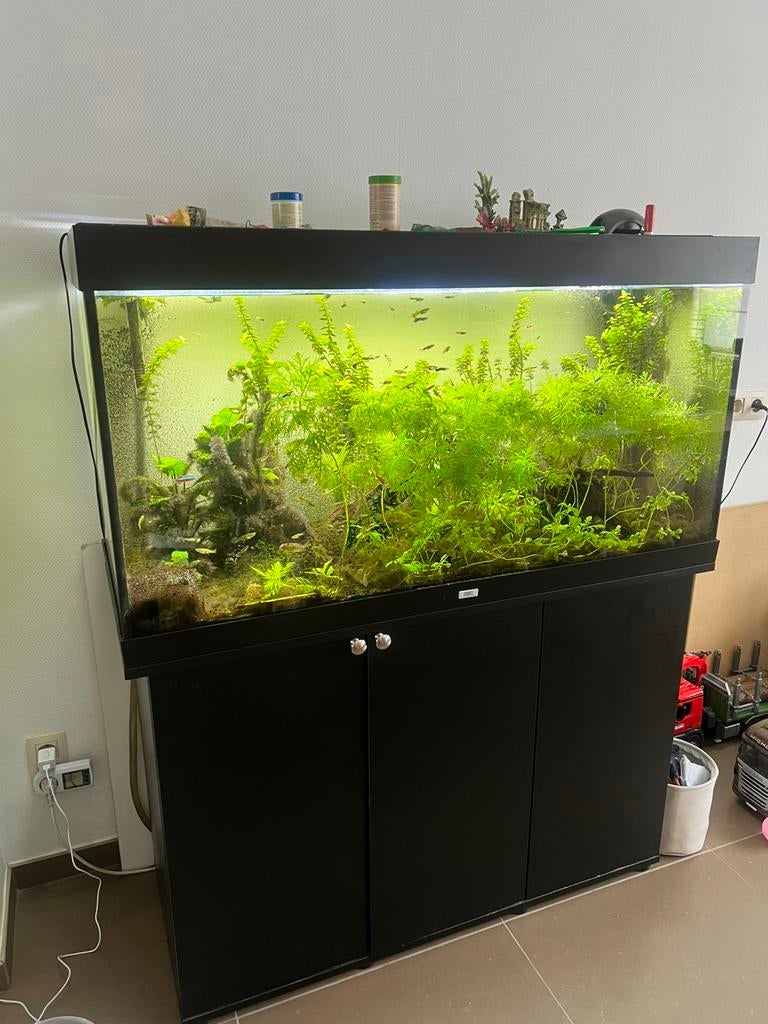 Aquarium Juwel 350, Dieren en Toebehoren, Ophalen, Verwarming, Juwel, Gevuld zoetwateraquarium