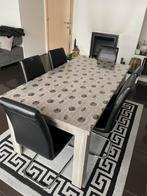 Tafel en 6 stoelen, Ophalen, Gebruikt