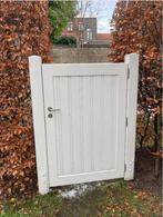 Volledige padouk poort (duurzaamheidsklasse I), Tuin en Terras, Ophalen, Gebruikt