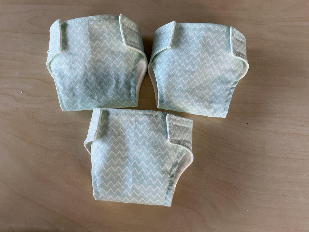 102. Babyborn: Nieuwe steeds herbruikbare pampertjes, Ophalen of Verzenden, Nieuw, Babypop