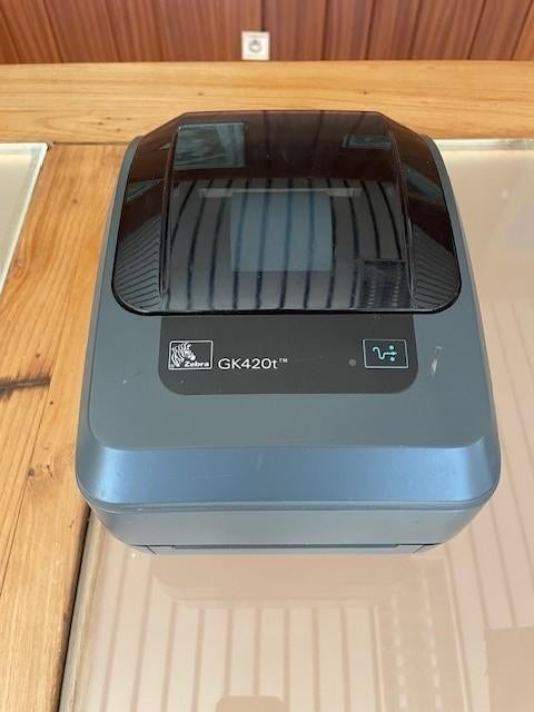 Imprimante étiquettes Zebra GK420t + 12 rubans thermiques, Informatique & Logiciels, Imprimantes, Comme neuf, Imprimante, Imprimante thermique