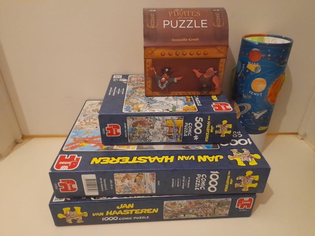 puzzle the huur, Ophalen, Zo goed als nieuw, Legpuzzel