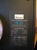 Haut-parleur Vintage Sansui S33, Enlèvement