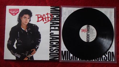 MICHAEL JACKSON - Bad LP, CD & DVD, Vinyles | Pop, Utilisé, 1980 à 2000, 12 pouces, Enlèvement ou Envoi
