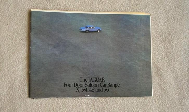 La gamme de berlines quatre portes Jaguar XJ 3.4, 4.2 et 5.3, Livres, Autos | Brochures & Magazines, Utilisé, Autres marques, Envoi