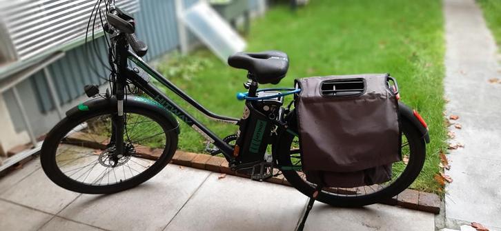 elektrische fiets - dual battery., Fietsen en Brommers, Elektrische fietsen, Zo goed als nieuw, Overige merken, 51 tot 55 cm, 30 tot 50 km per accu