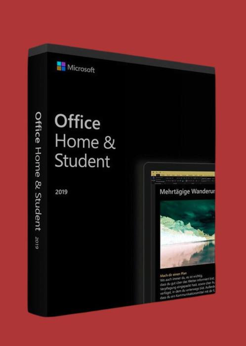 Microsoft Office 2019 voor thuisgebruik en studenten, Computers en Software, Office-software, Nieuw, Windows, Excel, OneNote, Powerpoint