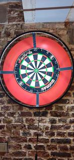 Dartsbord blade 5 + band + licht, Sport en Fitness, Darts, Ophalen of Verzenden, Zo goed als nieuw