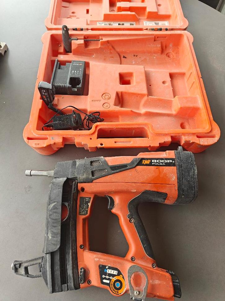 schietpistool Spit pulsa 800p+, Bricolage & Construction, Outillage | Autres Machines, Enlèvement