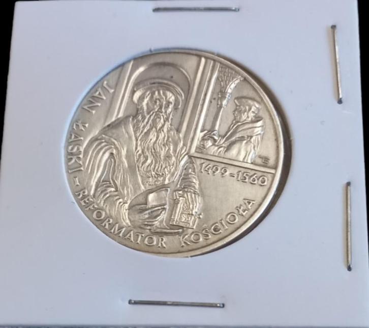 10 Ztotych Jan Laski in zilver, Postzegels en Munten, Munten | Europa | Niet-Euromunten, Losse munt, Polen, Zilver, Ophalen of Verzenden