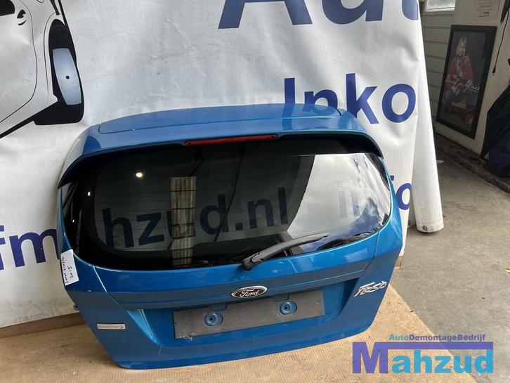 2015 FORD FIESTA 7 Blauw achterklep compleet 5drs 2008-2017, Auto-onderdelen, Carrosserie, Deur, Ford, Achter, Gebruikt
