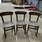 Lot de 3 chaises bistrot, Antiek en Kunst, Antiek | Meubels | Stoelen en Sofa's, Ophalen