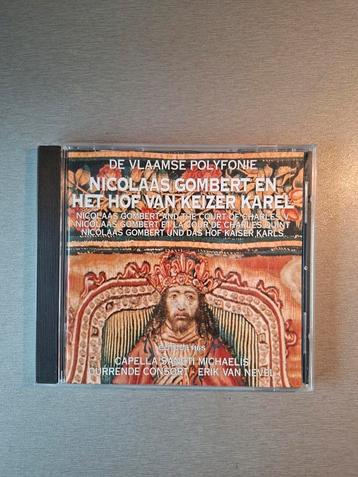 Cd. Nicolaas Gombert en het hof... (De Vlaamse Polyfonie). beschikbaar voor biedingen