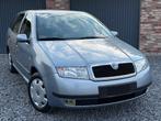 (103.946Km) Skoda Fabia 1.9SDi (64Ch) 12/2002 ( 1ère Main ), Auto's, Voorwielaandrijving, Stof, Blauw, Bedrijf