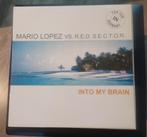 vinyl : mario lopez vs red sector - into my brain, CD & DVD, Vinyles | Dance & House, Comme neuf, Enlèvement, Techno ou Trance