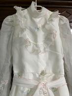 Trouwkleed 1970, Trouwjurk, Wit, Gedragen, Ophalen