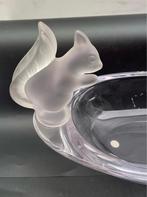 Sèvres kristallen beker met gematteerde eekhoorns, Ophalen of Verzenden