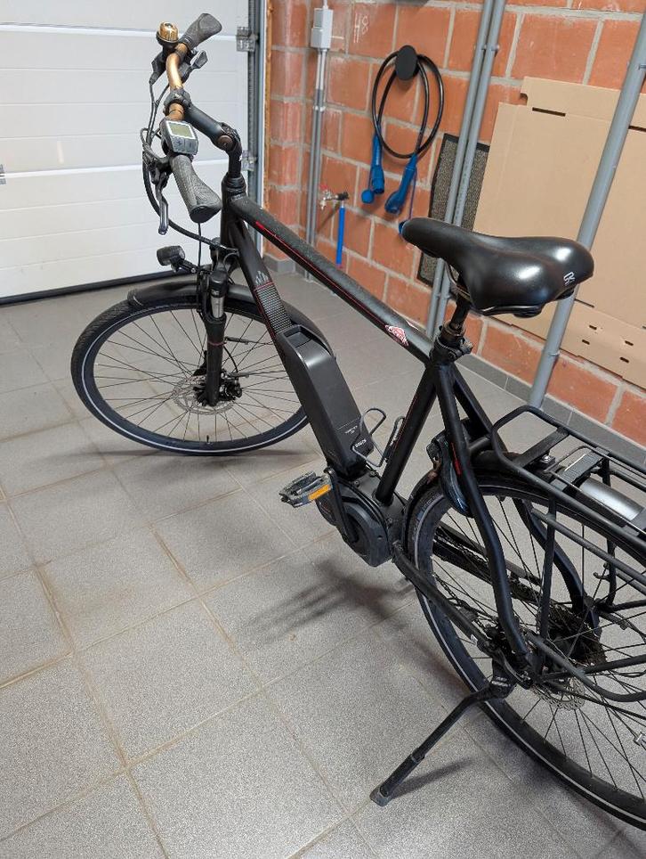 Vélo électrique city/trekking homme Hercules, Vélos & Vélomoteurs, Vélos électriques, Utilisé, Autres marques, 55 à 59 cm, 50 km par batterie ou plus