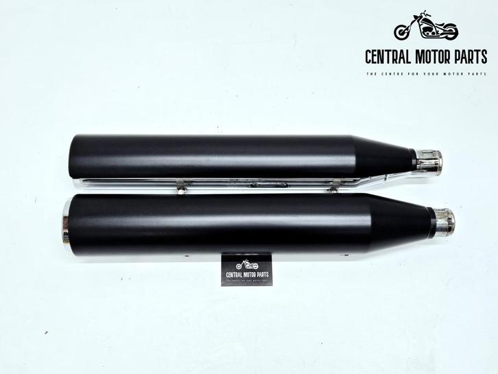 Silencieux Softail 2018-2020 + pare-chaleur Denim Black, Motos, Pièces | Harley-Davidson, Neuf, Enlèvement ou Envoi