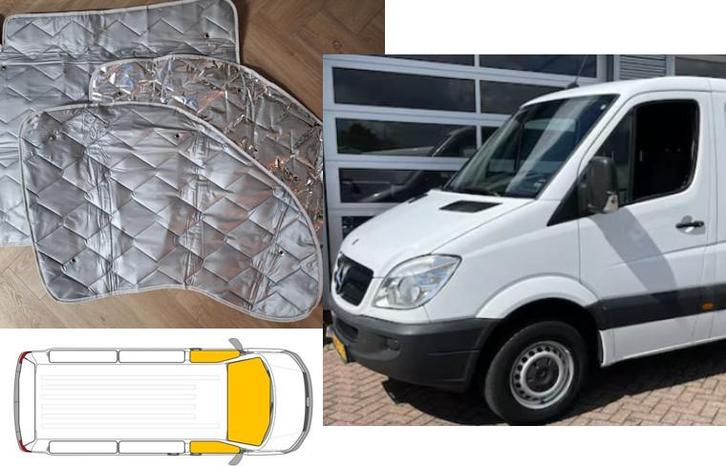 Raamisolatie Mercedes Sprinter 2006-2017 Grijs 3 Delig, Caravans en Kamperen, Mobilhome-accessoires