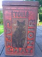 Chat Noir Blik, Verzamelen, Ophalen of Verzenden, Gebruikt, Koffie, Overige merken