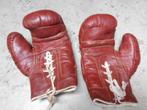Vintage leder boks-handschoenen, Ophalen of Verzenden