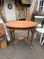 Antieke ovale tafel, Ophalen