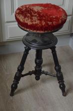 Antieke pianokruk en oude zetel, Antiek en Kunst, Antiek | Meubels | Stoelen en Sofa's, Ophalen