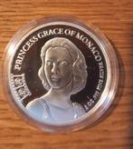 1 oz zilver Princess Grace van Monaco 2020 cameroon bu, Postzegels en Munten, Ophalen of Verzenden, Zilver