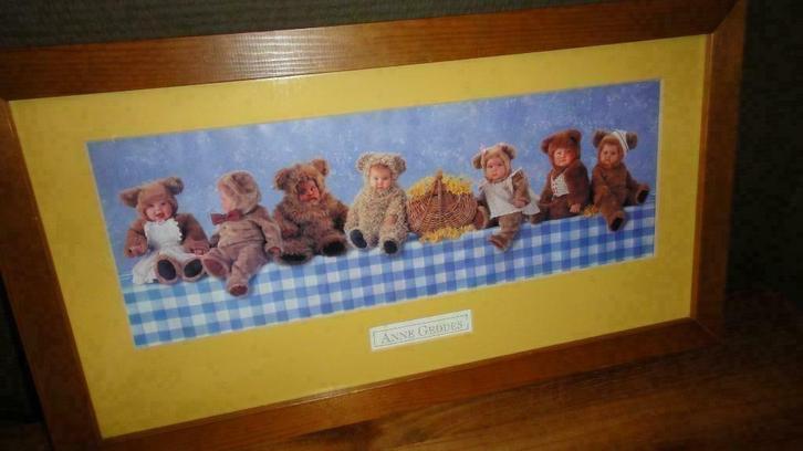 Foto Anne Geddes - decoratie kamer baby of kind - perfecte s, Kinderen en Baby's, Kinderkamer | Inrichting en Decoratie, Zo goed als nieuw