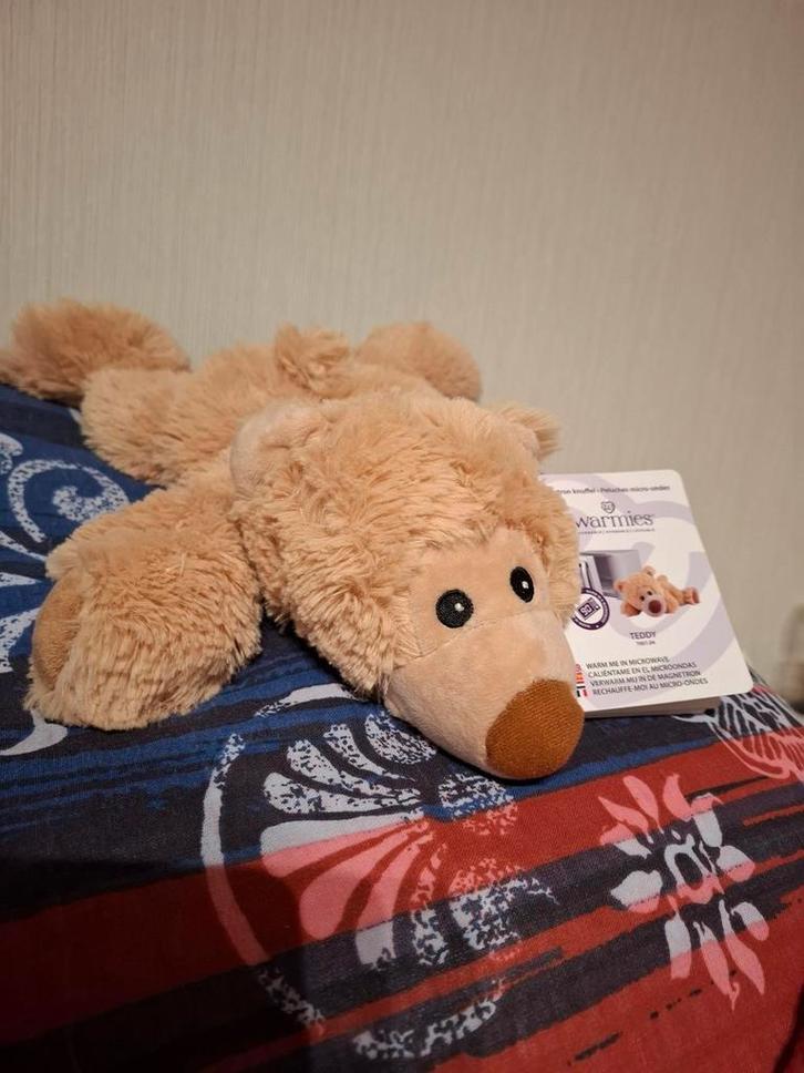 Warmies knuffel teddy NIEUW, Verzamelen, Beren en Cherished Teddies, Nieuw, Stoffen beer, Overige merken, Ophalen of Verzenden