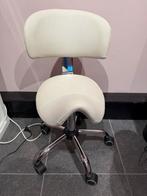 Witte zadel kruk op wieltjes, Enlèvement, Comme neuf