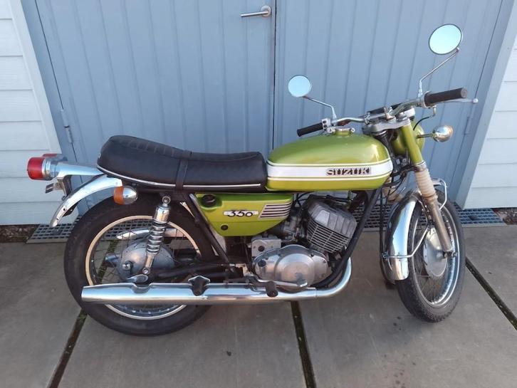 1971 suzuki T350, Motoren, Motoren | Suzuki, Particulier, Toermotor, 2 cilinders, Ophalen