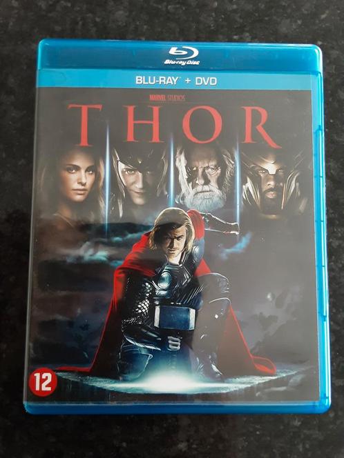 Thor blu ray + dvd NL FR, Cd's en Dvd's, Blu-ray, Zo goed als nieuw, Actie, Ophalen of Verzenden