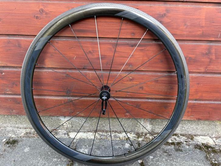 Wielen Fulcrum Wind 40C met Shimano body, Fietsen en Brommers, Fietsonderdelen, Zo goed als nieuw, Racefiets, Wiel, Ophalen