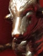 Koperen BULL een volwaardige stier, geen os -> 10€, Antiek en Kunst, Antiek | Brons en Koper, Ophalen of Verzenden, Koper