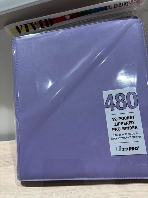 Ultra Pro Pro-Binder Zippered 12-pocket Vivid Map, Hobby en Vrije tijd, Verzamelkaartspellen | Overige, Ophalen of Verzenden