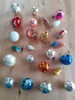 Boules de Noël en verre vintage, Enlèvement, Utilisé