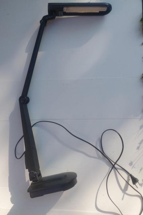 Prachtige grote bureaulamp die bijna 1 meter tot 360 graden, Huis en Inrichting, Lampen | Tafellampen, Gebruikt, 75 cm of meer