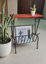 Vintage teakhouten bijzettafel / side table, Enlèvement ou Envoi, Comme neuf