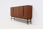 Vintage Highboard Deens Design Svend Aage Madsen Jaren 50 60, Ophalen
