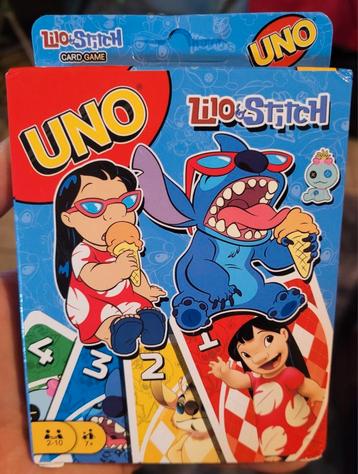 Jeux de cartes UNO spécial Lilo & Stich