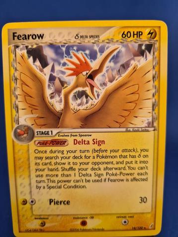 Fearow δ 18/100 - Crystal Guardians beschikbaar voor biedingen