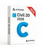 Civil 3d 2026 officiële pakket met permanente licentiecode, Envoi, Comme neuf