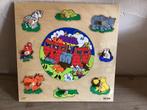 Knop/-inlegpuzzel Arc van Noah, Ophalen, 10 tot 50 stukjes, Zo goed als nieuw, Van hout