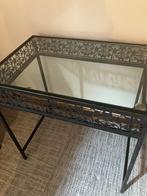 side table, Ophalen, Gebruikt, 50 tot 100 cm, Glas