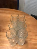 Verres à longdrink gin tonic, Verzamelen, Glas en Drinkglazen, Ophalen, Zo goed als nieuw, Frisdrankglas