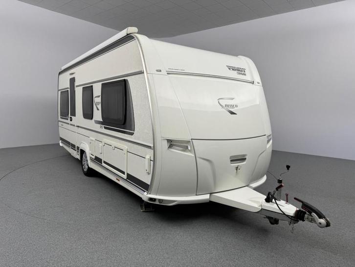 Fendt Bianco Selection 515 SG Mover Cassetteluifel, Caravans en Kamperen, Caravans, tot en met 4, Rondzit, Fendt, 2 aparte bedden