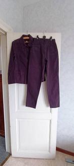 Ensemble veste/pantalon - Taille 38/40, Taille 36 (S), Porté, Enlèvement ou Envoi, Violet