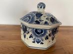 Pot met deksel -DELFTS BLAUW, Ophalen, Gebruikt, Overige vormen, Schaal